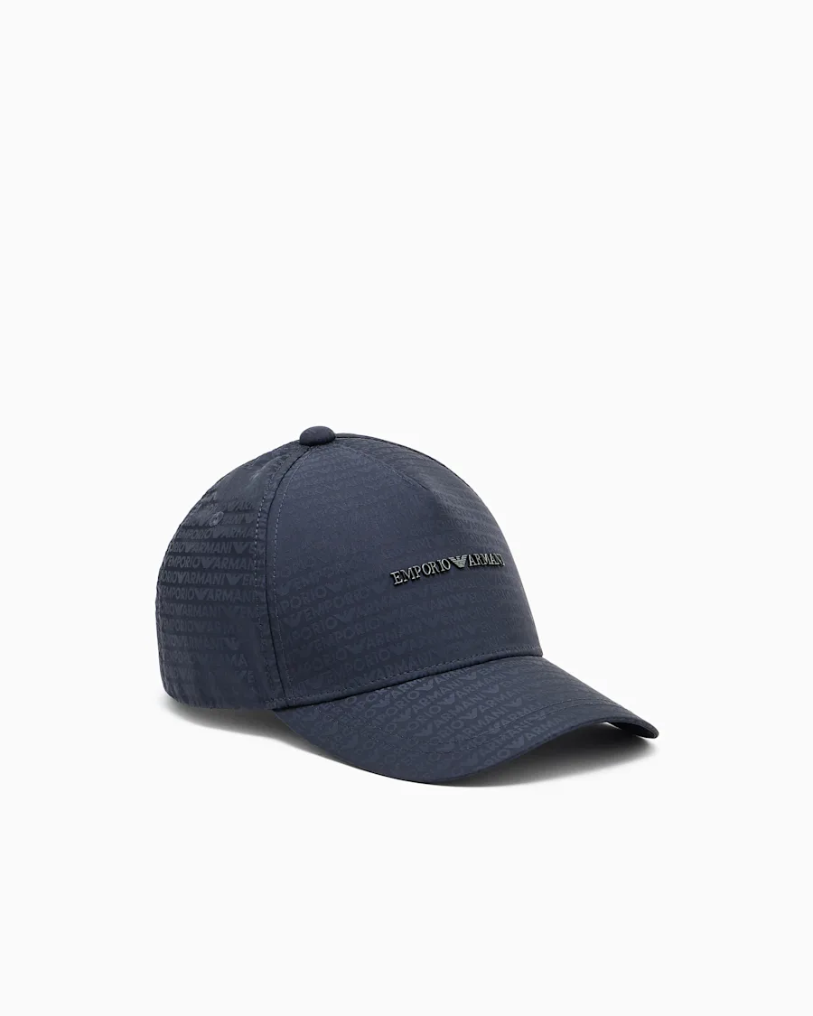 Кепка Emporio Armani з жакардового нейлону